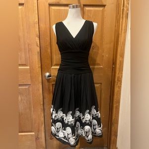 S.L. Fashions Black Dress